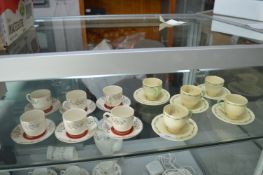 2x Vintage Cups & Saucers by Newhall & Myott