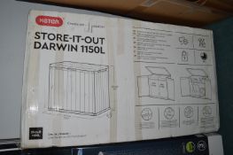 *Keter 1150L Garden Storage Box 141x82x120cm