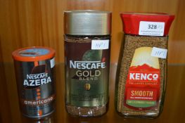 3x Assorted Jars of Coffee