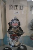 Harley Davidson Decorative Pocket Watch Stand and Leather Belt Pouch