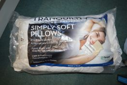*Tranquillity Sterling Collection Simply Soft Pillow 2pk