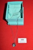 Tiffany Style Costume Jewellery Heart Necklace