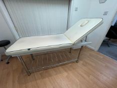 REM white static Beauty Massage Bed (see images for further condition)