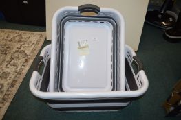 *3x Pop & Load Laundry Baskets