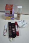 Assorted Makeup, L’Oreal Night Cream, and L’Oreal Eye Cream