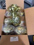 Box of 6 Gold Balloon Weights