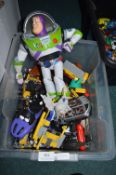 Toy Cars, and Figures Including Buzz Lightyear