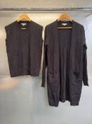 *Jachs 2pc Top and Cardigan Set, Size - M