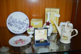 Decorative Pottery by Coalport etc.