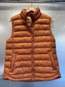 *32 Degrees Heat Burnt Orange Padded Gilet, Size - M