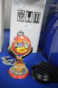 Harley Davidson Decorative Pocket Watch with Stand and Leather Belt Pouch