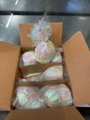Box of 6 Iridescent White Balloon Weights