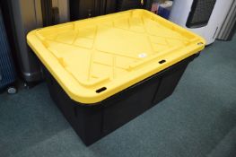 *2x Premade Storage Tubs (one with lid)