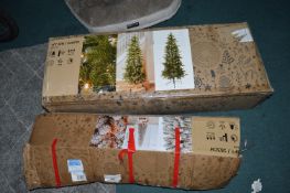 *1x 6ft and 1x 7.5ft Christmas Trees