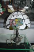 Leaded Coloured Glass Lamp (AF)