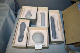 5x Pearlesque Personal Massagers