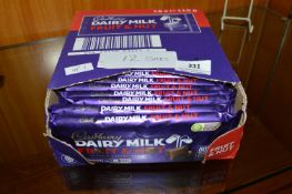 12x Cadbury’s Dairy Mil Fruit & Nut