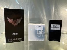 3 x Men’s Aftershaves