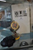 Harley Davidson Decorative Pocket Watch Stand and Leather Belt Pouch