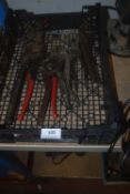 Tray Containing Assorted Pliers, Mole Grips, etc.