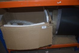 *Contents of Shelf to Include Assorted Lampshades and Lamps