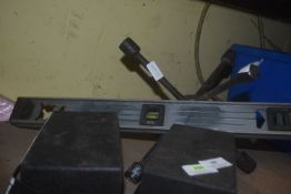 *2x Speakers, Spirit Level, and a Wheel Brace