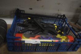 Tray of Small Clamps