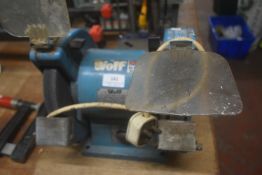 Wolf 240v Dual Bench Grinder