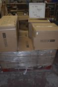 Pallet Containing Nine Boxes of Face Shields