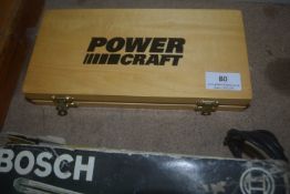 Power Craft Mortising Drill Bit Set