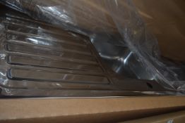 *Stainless Steel Double Drainer Sink