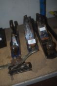 Assorted Woodworking Planes Including Stanley, Woden, etc.