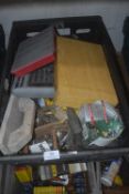 Box Containing Socket Set, Drill Bits, etc.