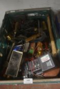 Tray Containing G-Clamps, Multi Tester, etc.