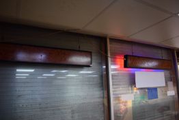 2x Illuminated Window Signs