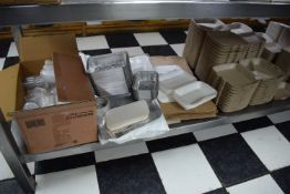 Assorted Takeaway Packaging