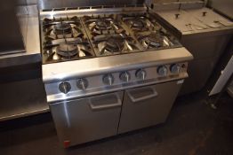 *Falcon Gas Six Burner Cooker over Oven