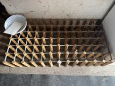 *Seventy-Two Bottle Wine Rack