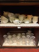 *Quantity of Latte Glasses and Coffee Cups