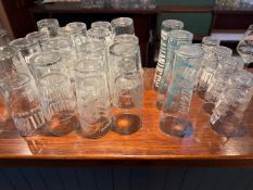 *Quantity of Pale Ale Branded Pint and Half Pint Glasses