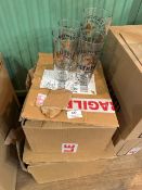 *1x Box of Half Pint and 1x Box of Pint Estrella Branded Glasses