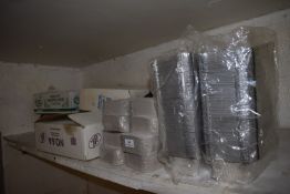 Assorted Aluminium Trays with Lids