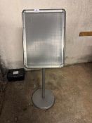 *Freestanding A3 Menu Holder
