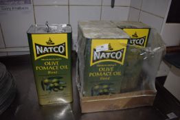 3x 5L of Natco Olive Pomace Oil Blend