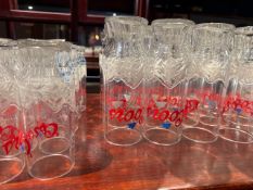 *40x Coors Branded Pint and Half Pint Glasses