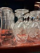 *13x Cruz Campo and 5x Magner’s Branded Pint Glasses and