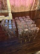 *42x Assorted Pint and Half Pint Glasses