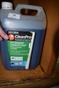 1x Part Container of Detergent Disinfectant