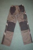 Pair of Mascot Danish Work Trousers Size: 30.5” waist