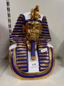 Tutankhamun porcelain bust ornament